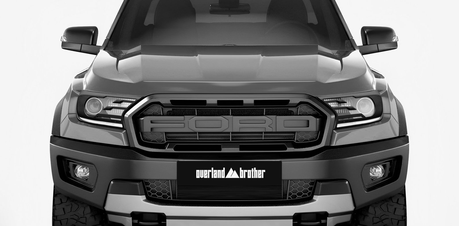 Mojave desert in the dark